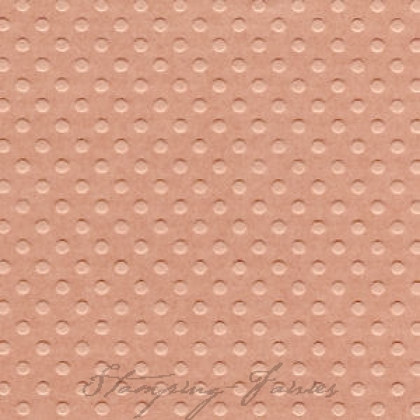 Bazzill Dotted Cardstock "Sunset Rose"